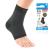 Neo-G Ankle Support Running Sports Daily Wear - Ankle Brace Achilles Tendonitis Support Sprained Ankle Supports for Weak Ankles and Joint Pain. Multi Zone Ankle Compression - Airflow - L Black Black L