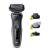 Braun Electric Razor for Men, Waterproof Foil Shaver, Series 5 5050cs, Wet & Dry Shave, With Beard Trimmer and Body Groomer, Rechargeable, Charging Stand Included, Blue