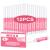 Nail Glue,MEKK Nail Glue for Acrylic Nails,Long Lasting Professional Nail Tip Glue for Press on Nails,Super Bond for Acrylic Nails Adhesive Nail Glue for False Nail Tips 0.07OZ/PCS(12PCS) A-Pink