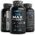 ZMA max - 180 capsules - extra high -dose - zinc + magnesium + vitamin B6 - Premium: with 3 magnesium compounds - laboratory test - vegan
