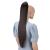 CAISHA 28" Extra Long Straight Ponytail Hairpiece Heat-resistant Synthetic Fibres Brown H160 brown #10 H160