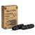 Ecoyou dental floss sustainable from bamboo activated carbon in plastic -free & reusable glass flacon - vegan & tear festival with a MINT taste - environmentally friendly tooth cleaning (black) 30 m (2 pack)