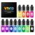 VIVID Food Colouring Set (12 x 10ml Bottle) - Edible Concentrated Liquid Colours Kit for Baking Cake Decorating Fondant Icing and Cooking - Vibrant Neon Colouring Dye for Eggs & Slime - Made in UK