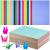 1000 Sheets Construction Paper Assorted Colors Bulk School Supplies 9 x 12 Inches Art Classic Lightweight Paper Craft for Kids Adults Holiday Drawing  20 Colors (1000 Sheets) multiple colors