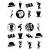 20 x Pre-Cut Ska Round Edible Wafer Cupcake Toppers Cake Decoration