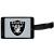 Siskiyou Sports NFL Oakland Raiders Luggage Tag , Black, 3.25"