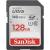 SanDisk 128GB Ultra SDXC UHS-I Memory Card - Up to 140MB/s, C10, U1, Full HD, SD Card - SDSDUNB-128G-GN6IN Memory Card Only 128GB