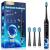 Dada-Tech Kids Electric Toothbrush Rechargeable Soft Unicorn Tooth Brush with Timer Powered by Sonic Technology for Children Boys and Girls Age 3+ Waterproof and 3 Modes (Astronaut Black) Astronaut (Black) 1 count (Pack of 1)