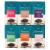 Teeccino Dandelion Herbal Coffee Sampler  6 Trial-Size Packets  Dark Roast Caramel Nut Coconut Vanilla Nut Mocha Mocha Mint  Caffeine-Free Gluten-Free Prebiotic Dandelion Coffee Alternatives
