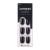 KISS imPRESS Color Press-On Manicure Gel Nail Kit PureFit Technology Short Length “All Black” Polish-Free Solid Color Mani Includes Prep Pad Mini File Cuticle Stick and 30 Fake Nails