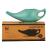 HealthGoodsIn Ceramic Neti Pot for Sinus Premium Grade Dishwasher Safe Holds 225 Ml. Water - Turquoise Color