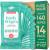 Body Wipes - (14 Pack) 140 XL Bath Wipes for Adults No Rinse Adult Wipes for Elderly - Body & Face Gentle Skin Cleansing Shower Wipes Bathing for Travel Elderly Car Gym Camping (8x12 Inch)