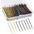 150 Pieces Bobby Pins Hair Clips Hair Grips Kirby Grips for Women Hair Styling Pins with Storage Box (Black & Blonde & Brown)