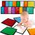 Inbeby 16 Set Sensory Mini Mats Assorted Textured Sensory Floor Tiles - Sensory Walls, Sensory Mats Tactile Sensory Toys for Autistic Children Kids Baby Toddler with Sensory Issues Fidgeting Activity