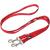 Nobby Training Leash Classic 200 cm/ 20 mm Red width 20 mm