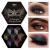 Tintark black eyeshadow pallet glitter eyeshadow metallic make-up green blue purple brown naked cream make-up pallets glitter matt eyeshadow eyes make-up midnight masquerade