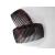 2 x insert comb approx. 10 x 5 cm Havana brown straight teeth insert comb made in France (519H)