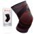 UFlex Knee Brace Compression Sleeve with Straps  Non Slip Running and Sports Support Braces for Men and Women  Sports Safety in Basketball  Tennis - Pain & Discomfort Related to Meniscus Tear (Large  1 Pack) Large 1
