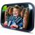 Onco Baby Rear View Car Mirror for Your Backseat 100% Shatterproof Essentials for Newborn - Drive Safe and Monitor Your Child - Winner of MadeForMums Awards Black