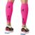 Rymora Calf Compression Sleeves for Women & Men - Support Leg Sleeves Legs Pain Relief Footless Socks for Fitness Running and Shin Splints Support Pink (One Pair) S
