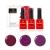 Bluesky Gel Nail Polish Set Vampy Reds Independent Woman Blz28 Vampy Berry Bp11 Oxblood 80628 3 x 5 ml Dark Purple Red Glitter (Requires Curing Under UV or LED Lamp) Vampy Reds 15 ml (Pack of 1)