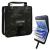 Thekuai Fishing Tackle Binder, Lure Storage Bag, Soft Bait Binder, Fishing Organized Storage Rig Bag for Baits, Rigs, Jigs and Lines, Suitable for Fresh Water and Saltwater Camo Black/9.5" * 8.3"