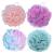 75g/pcs Bath Puffs, Large Body Exfoliating Loofah Shower Sponges for Men and Women Showering - Set of 4 Aquam 75g