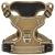 Heele dog crockery dog harness puppies adjustable dishes dog breast tears reflective breathable breathable dog harness for small mid-liner dogs brown s s s mc-braun