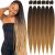 Xusuperb Pre Stretched Braiding Hair Ombre Brown 30 inch Long Easy Braids Extensions 6 Packs Knotless Aheaded Braid Hair Soft Kanecalon Kunsthaar Yaki Lichen Hair extensions (T1B/30/27#) 76 cm (6 Pack) T1b/30/27#