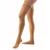 JOBST Relief Thigh High Open Toe Compression Stockings  High Quality  Unisex  Extra Firm Legware with Silicone Band for Easy Donning  Compression Class- 30-44 Beige Medium (Pack of 1)