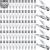 100 Pieces Nail Clippers Flat Toenail Clippers Stainless Steel Fingernails Pointed Manicure Pedicure Sturdy Trimmer Set for Men and Women