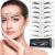 Skymore Eyebrow Ruler  100Pcs Eyebrow Stencil Microblading Ruler  Disposable Eyebrow Template Eyebrow Ruler Sticker  Eyebrow Shape Kit for Microblading Supplies  3 Minutes Makeup Tools For Eyebrow