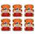 Almondina Almond Cookies, Original Flavor, Non-Dairy and Kosher Thin Cookies, Toasted with Natural Ingredients, Sweet and Crunchy Biscotti Snack, 4-Ounce Package (Pack of 6)
