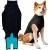 Suitical Recovery Suit Dog XXXS Black Black XXXS