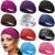 10 Pieces Women Yoga Headbands Paisley Headbands Wide Bandana Headband Stretchy Headwrap with Rhinestone for Workout Running Cycling Climbing