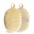 Natural Loofah Sponge Exfoliating Body Scrubber (2 Pack),Made with Eco-Friendly and Biodegradable Shower Luffa Sponge, Loofah for Women and Men, Beige 2 Count (Pack of 1)