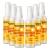 everyone for every body Hand Sanitizer Spray, 2 Ounce (Pack of 6), Coconut and Lemon, Plant Derived Alcohol with Pure Essential Oils, 99% Effective Against Germs