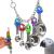 Bonka Bird Toys 1969 Spoon Delight African Grey Parrot, Amazon, Conure, Quaker, Caique, Eclectus, Small Cockatoos, Mini Macaws, and Similar Birds.