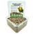 Premium Parakeet & Lovebird Lifelong Formula Bird Food Seed Mix Natural & Healthy Treats Snacks Gourmet Choice 2.4L Resealable Tub 1.6KG