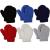 Jupsk Toddler Mitten Winter Warm Knitted Coral fleece Gloves Magic Stretch Gloves for Baby Boys and Girls 1-4 Years Old 6 Pairs