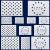 WISYOK American Flag 50 Star Stencils and 13 Stars 1776 Templates, American Flag Templates, Ideal for Painting on Wood, Fabric, Paper, Walls 6 Sizes, 2 Styles