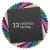 FANSGUAR Glitter HTV Heat Transfer Vinyl 12"x12" Bundle 13 Sheets Iron on Vinyl for T-Shirts Gifts Design(Assorted) Holiday Theme 12"12"