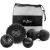 Plyopic Massage Ball Set – for Deep Tissue Muscle Recovery, Myofascial Release, Trigger Point Therapy, Mobility and Plantar Fasciitis Relief Deep Tissue Massage Ball Set - Black