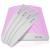 50pcs Nail Files Professional Nail File 100/180 Grit Nail Files for Acrylic Nail Gel Nails or Thick Nails Nail Files Washable and Reusable Double-Sided Emery Board Nail Files 100/180 for false nails(50 Pcs )