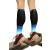 Calf Compression Sleeve Men & Women - Shin Splints Support Footless Compression Socks for Calf Support Achilles Tendon Support Leg Cramps Varicose Veins Maternity Nurses (1 Pair BLK-BLU S/M)