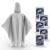Hagon PRO Disposable Rain Ponchos for Adults (5 Pack) Clear