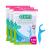 GUM EASY-FINGS WOCKE WOCHEST DISCH floss in the holder/ergonomically shaped dental stick sticks for easy use of dental floss/mint taste/3-person benefit pack (3 x 90 pieces)