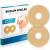 Areola Scar Gel Circles Set – 4 Pack Medical-Grade, Reusable Silicone Tape Sheets Help Recovery & Reduce Scars - Breast Reduction Surgery, Mastectomy – Comfort Treatment by Silikan