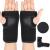 2 Pieces Carpal Tunnel Wrist Braces for Night Wrist Sleep Support Brace Wrist Splint Stabilizer and Hand Brace Cushioned to Help With Carpal Tunnel and Wrist Pain Relief (Breathable Style, Black) Breathable Style Black