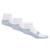 Sugar Free Sox Active-Fit Cushioned Diabetic Ankle Socks 3 Pack 10-13 White